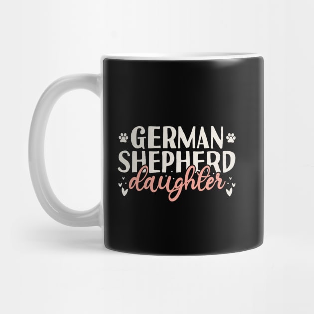 German Shepherd Daughter Gift by Tesszero